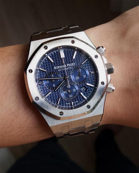 audemars piguet royal oak chronograph.|audemars piguet royal oak cost.